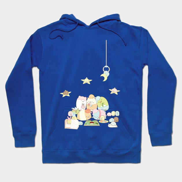 Sumikko Gurashi Pajama Party Hoodie by CaptainPoptop